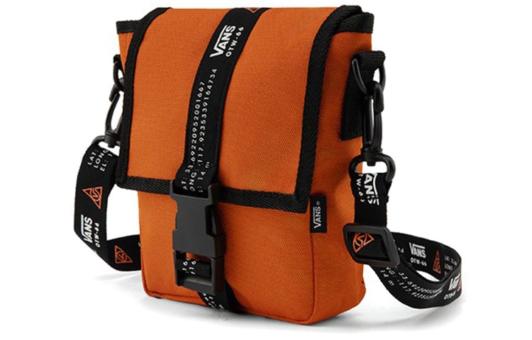 Vans 66 Supply Shoulder Bag 'Orange Black' VN0A4UTBNC8 - 2