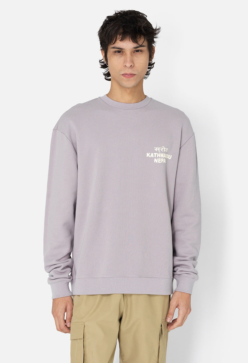 NEPAL OVERSIZED CREWNECK PULLOVER 2
