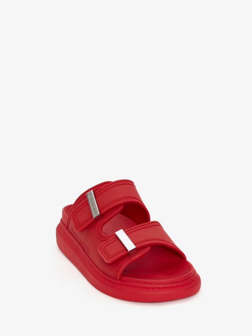 Women's Hybrid Slide in Lust Red - 2