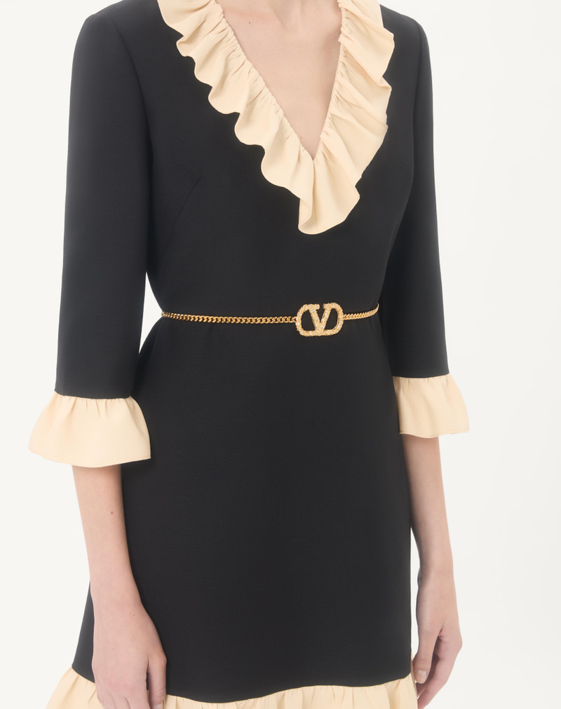 Valentino VLOGO SIGNATURE CHAIN BELT WITH CRYSTALS outlook