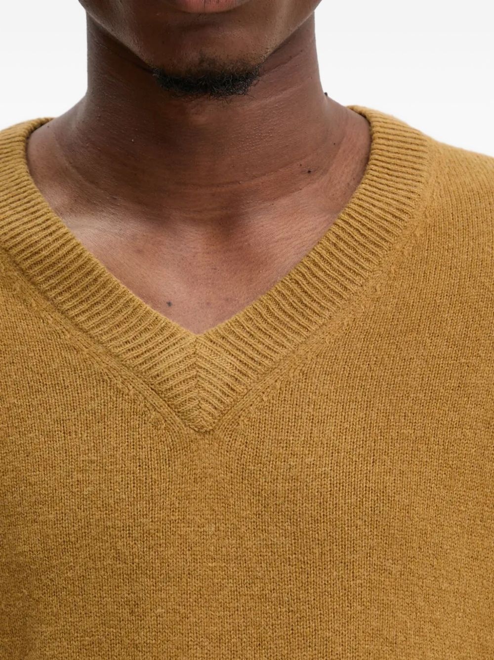 v-neck sweater - 4