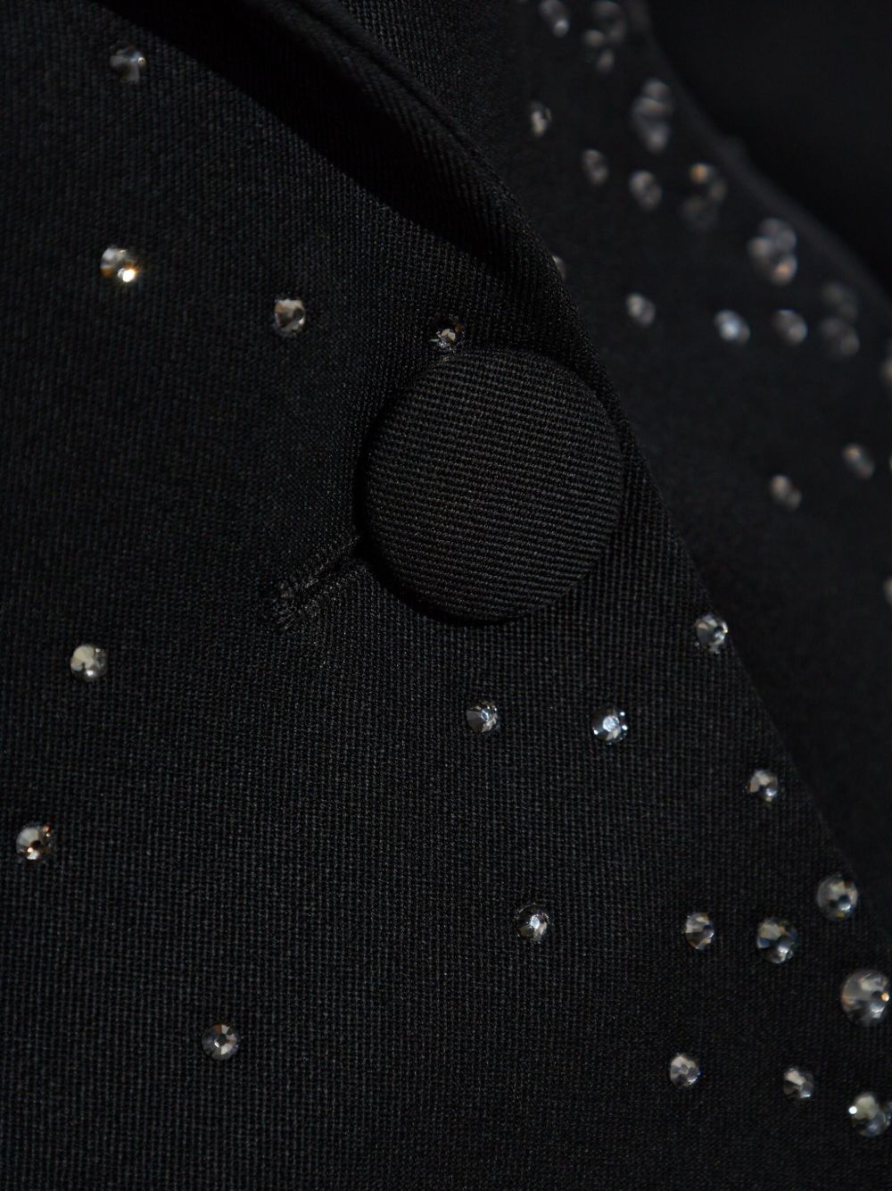 crystal-embellished blazer - 5
