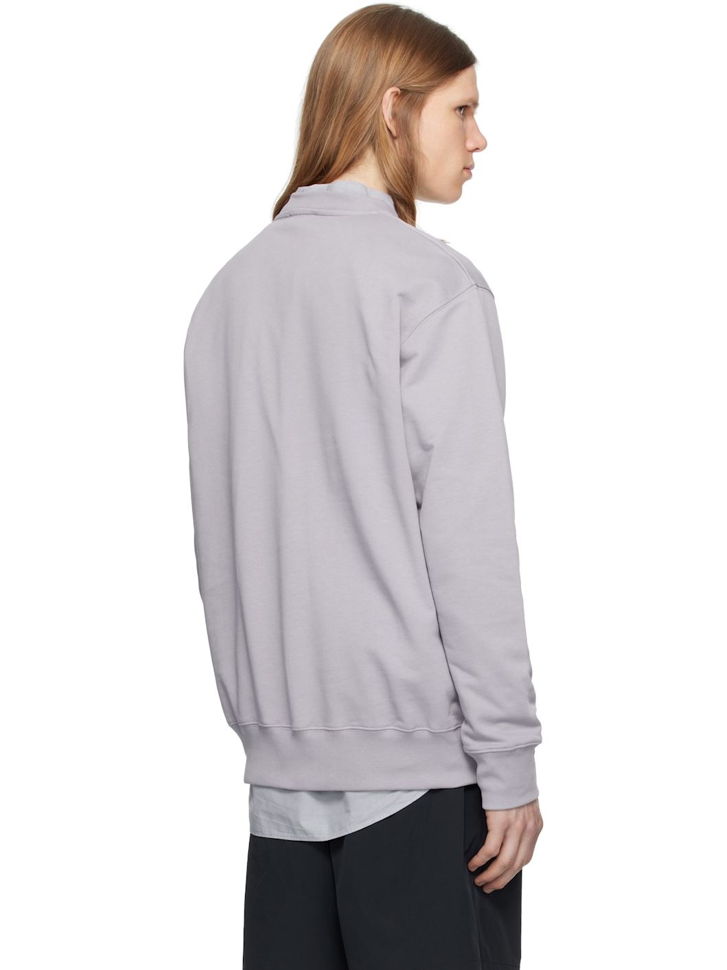 Purple 'Norse Standard' Sweatshirt - 3