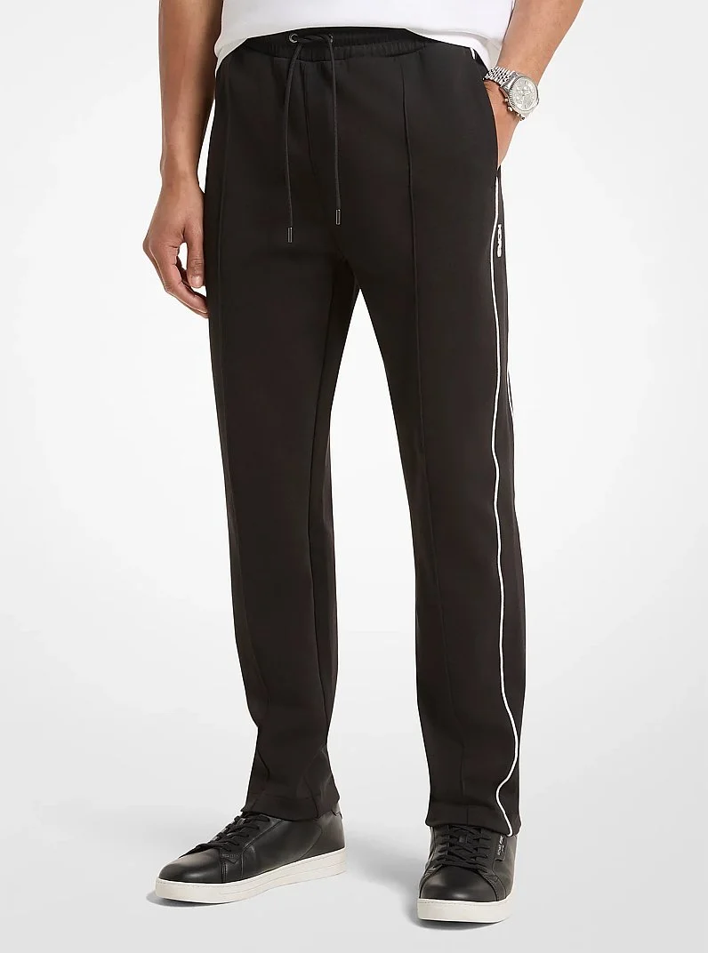 Cotton Blend Joggers - 1