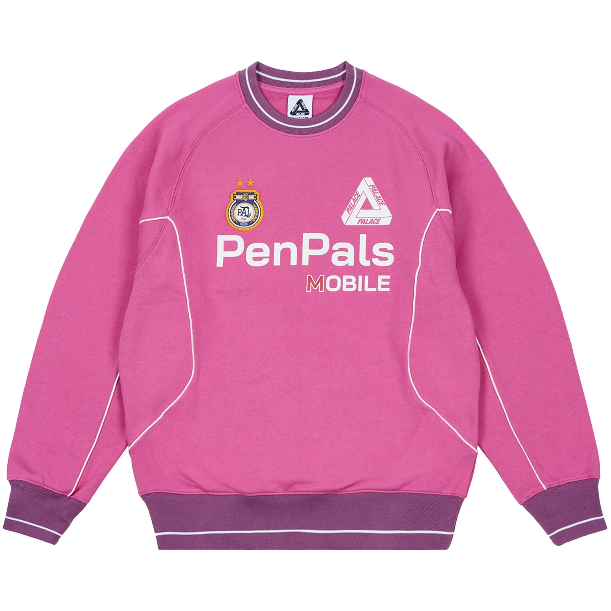 Palace Pen Pals Crew 'Rosa' - 1
