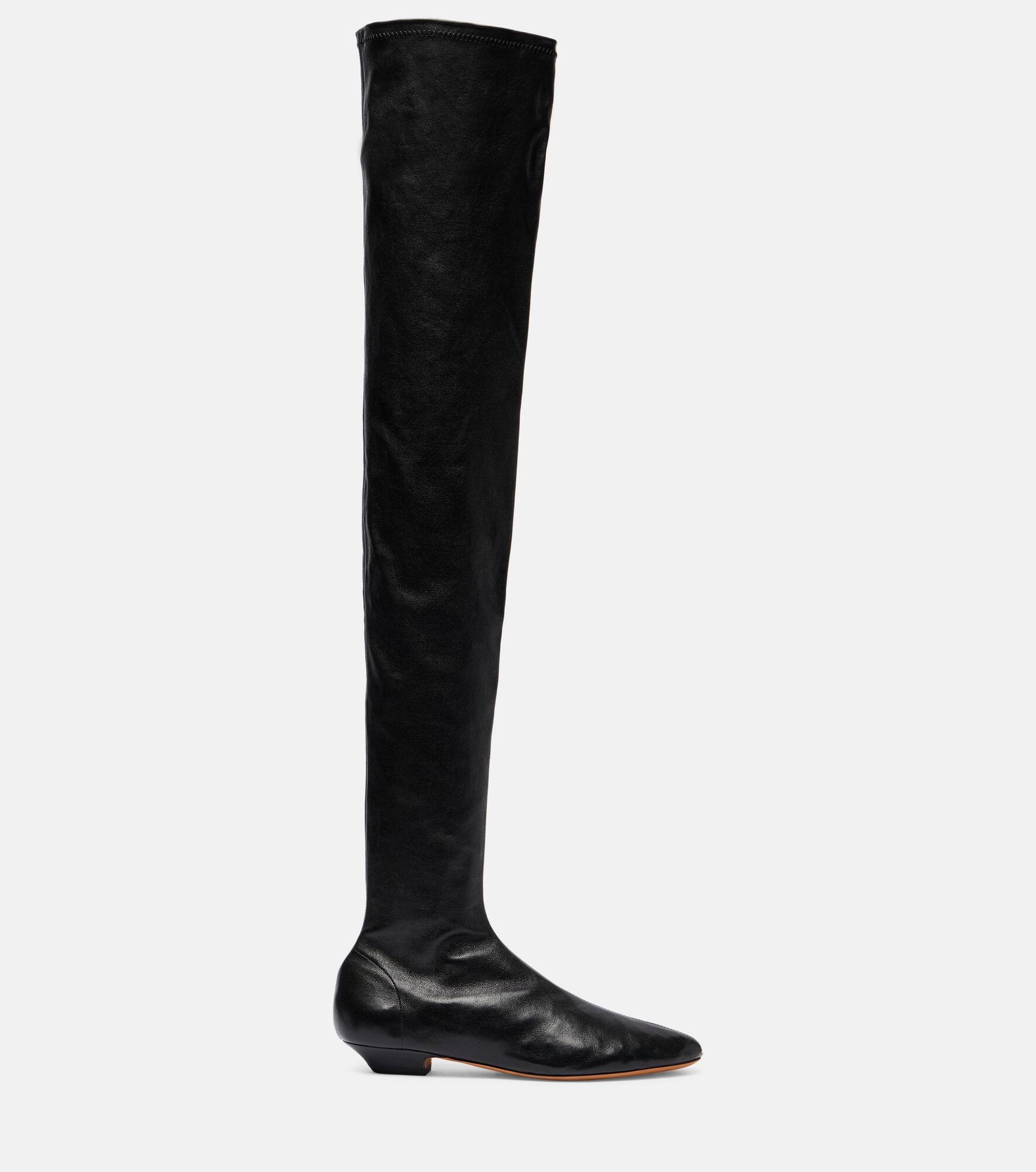 Apollo leather over-the-knee boots - 4