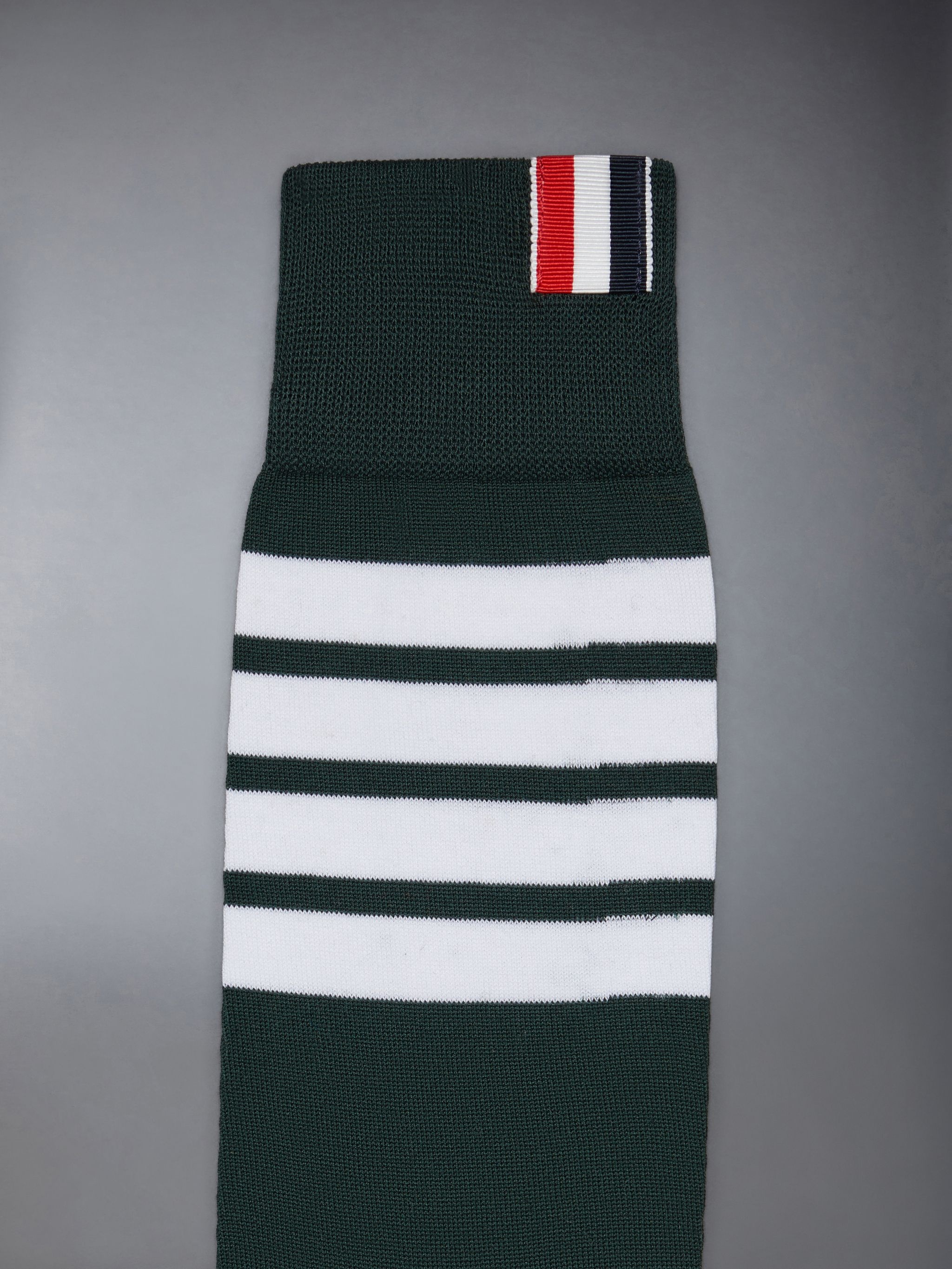 Lightweight Cotton 4-bar Mid Calf Socks - 2