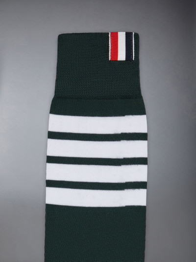 Thom Browne Lightweight Cotton 4-bar Mid Calf Socks outlook