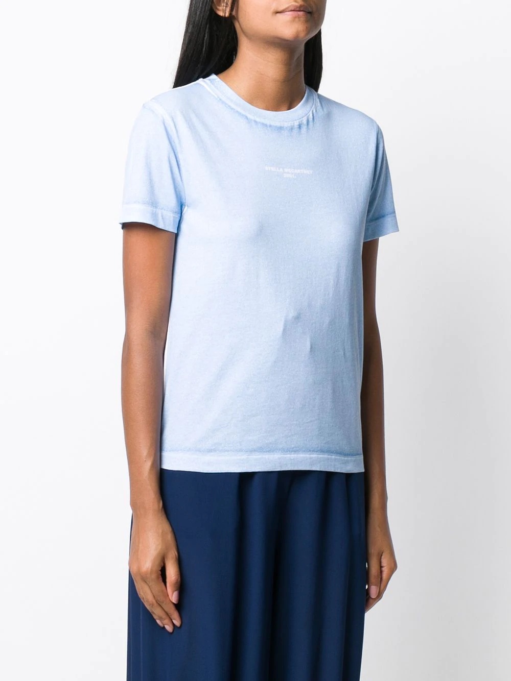 cotton logo t-shirt - 3