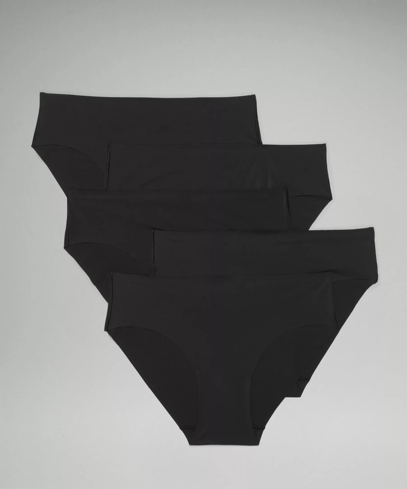 InvisiWear Mid-Rise Bikini Underwear *5 Pack 1