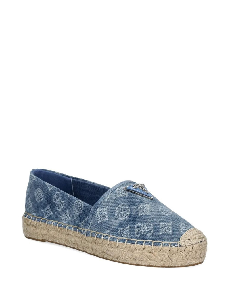 GUESS USA Jolandon denim flat espadrilles outlook