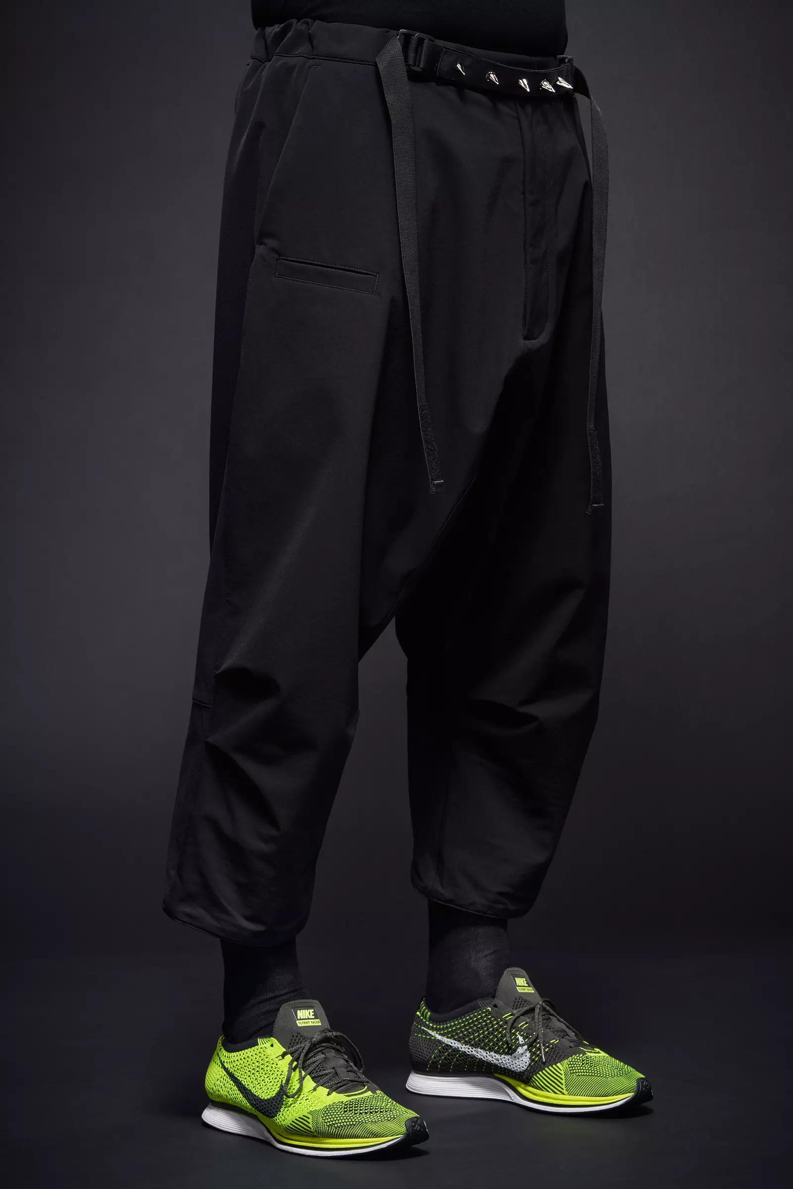 P17-DS schoeller® Dryskin™ Web Belt Trouser Black - 3