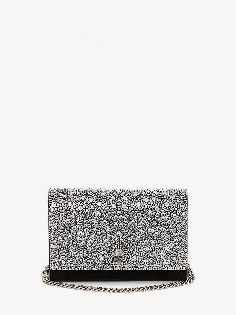 Small Skull Bag in Silver 1