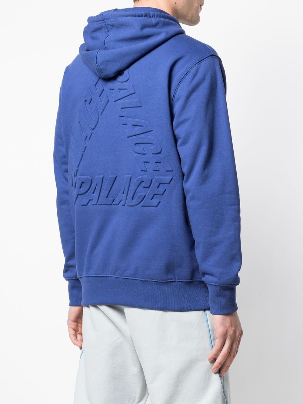 logo print hoodie - 4