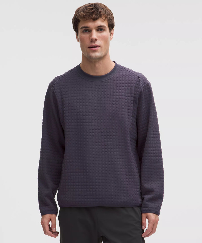 3D Waffle-Knit Jacquard Pullover 1