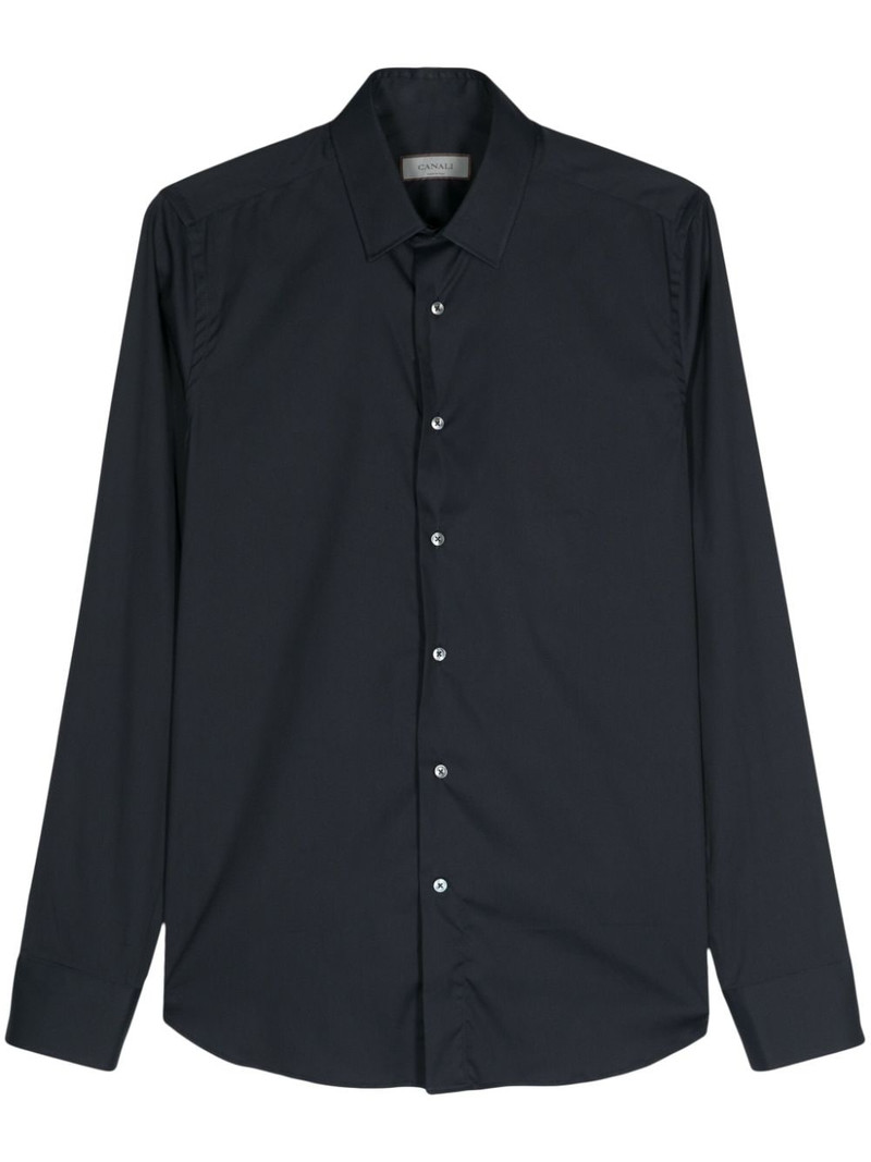classic-collar long-sleeve shirt 1