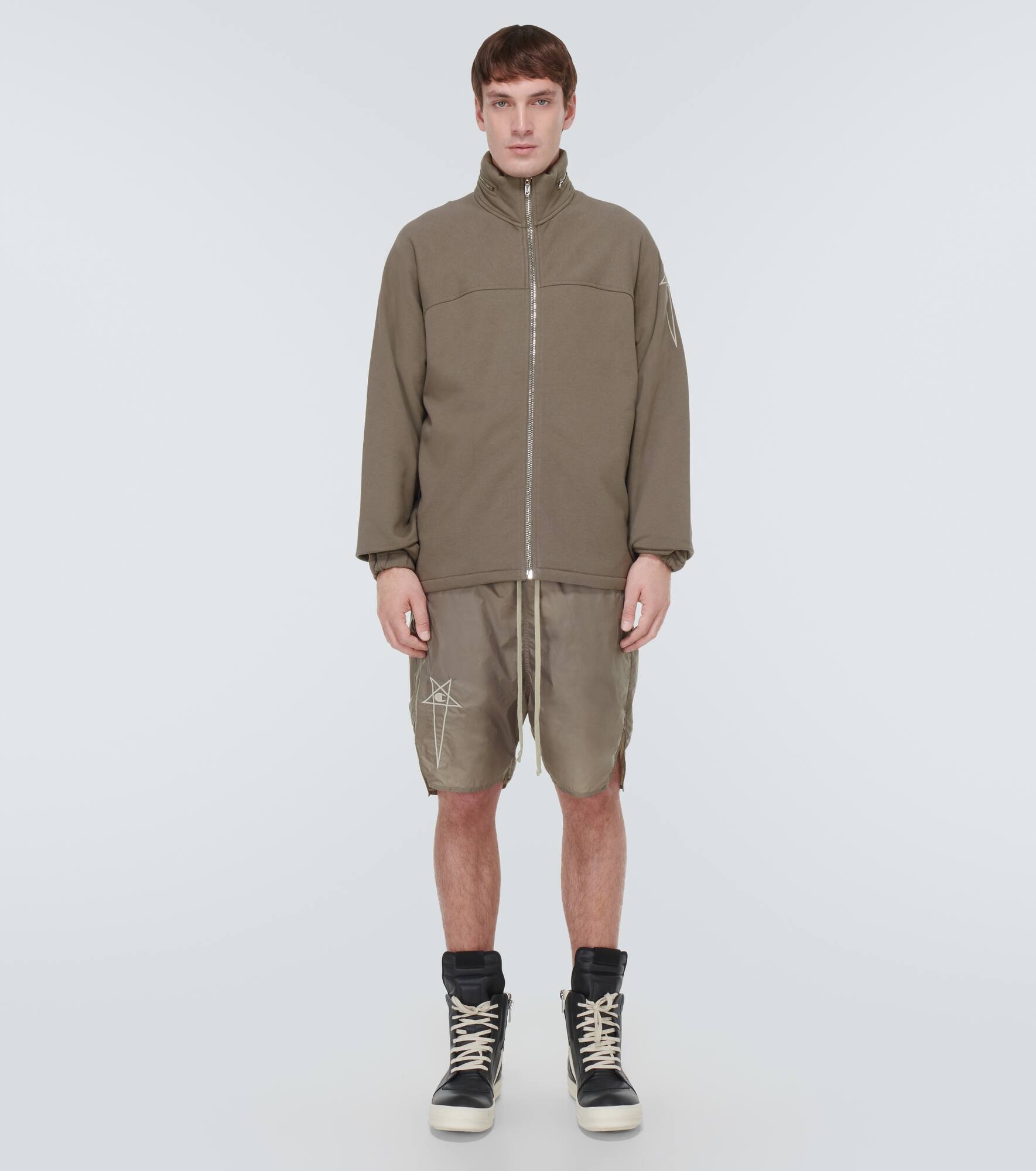 x Champion® Mountain asymmetric cotton jacket - 2