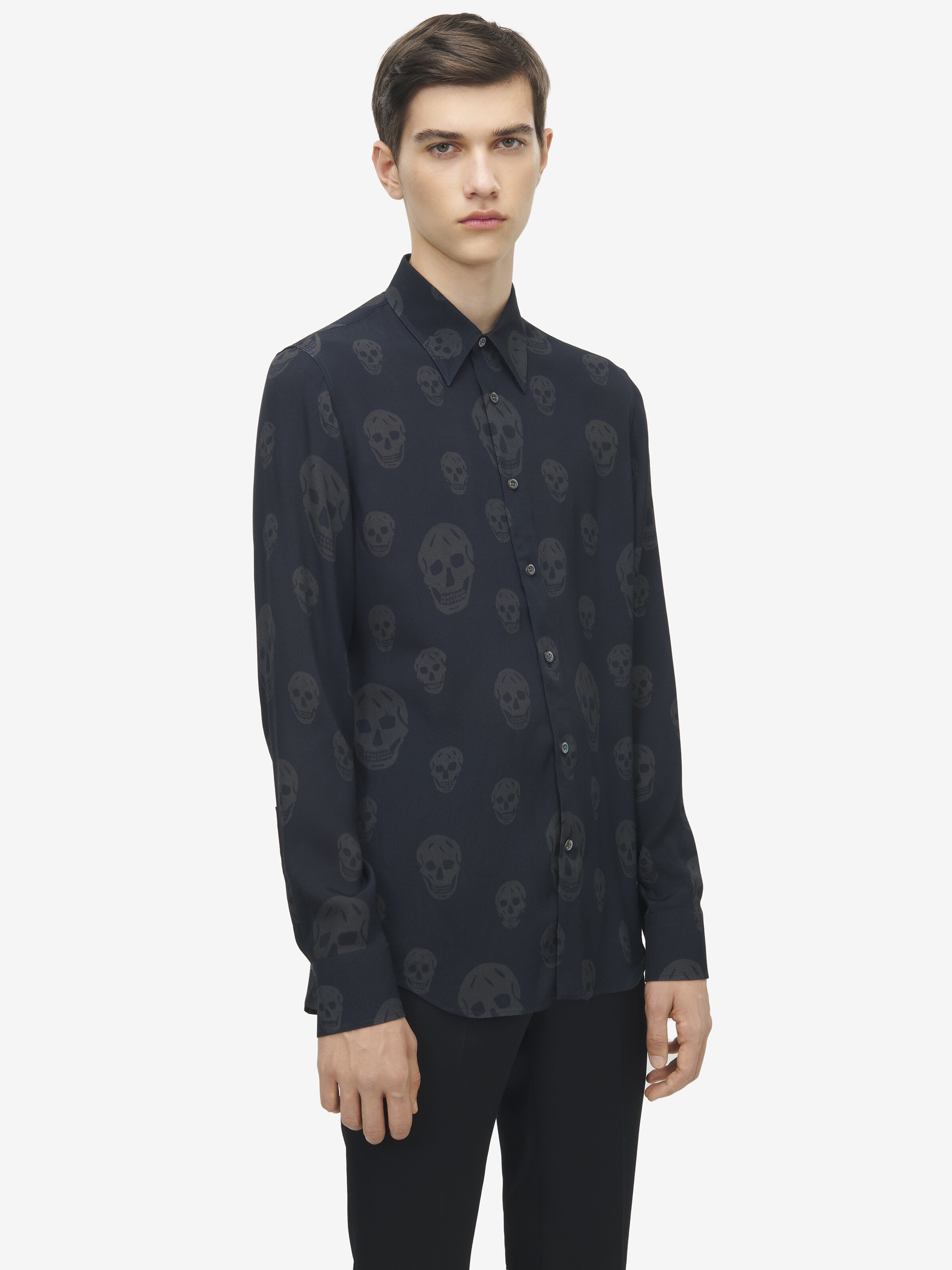 Skull Print Shirt - 2