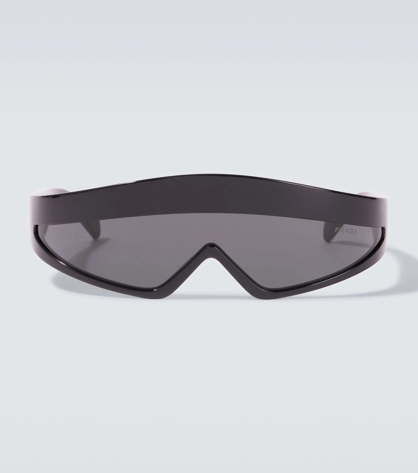 Logo shield sunglasses - 1