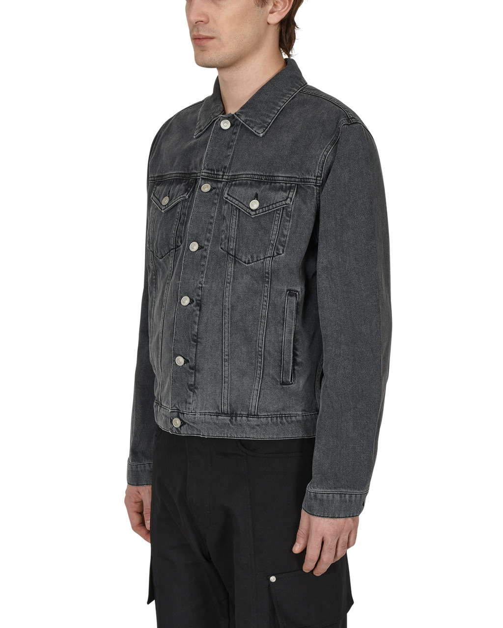 MARK FLOOD SQUARE DENIM JACKET - 3