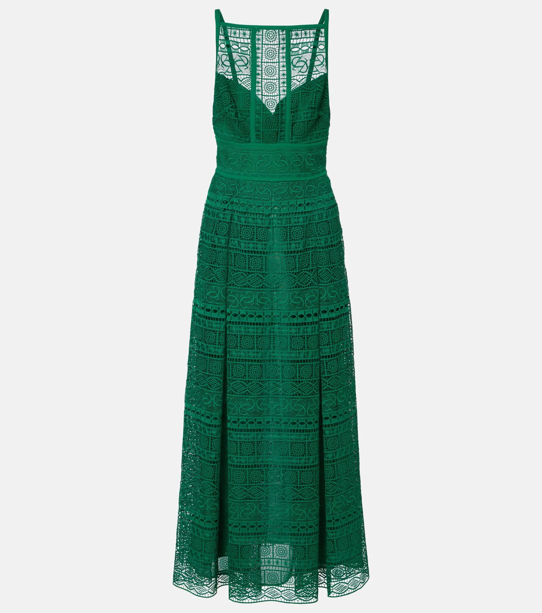 Macramé midi dress - 1