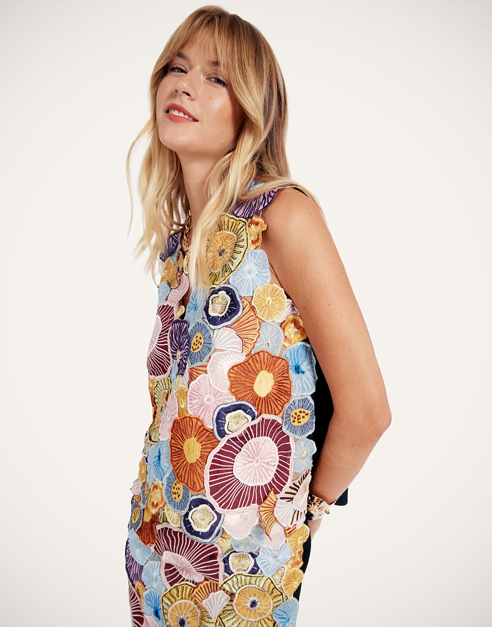 V-Neck Scala Top - 7