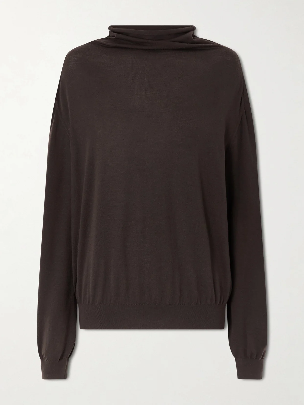 Annette Merino Wool Turtleneck Sweater - 1