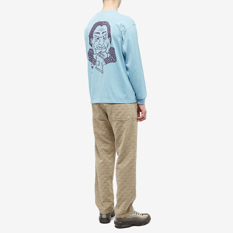 BRAIN DEAD Brain Dead Wine Chomper Long Sleeve T-Shirt outlook