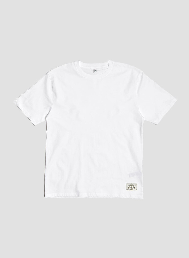 Daily 5.5oz Tee in White 1