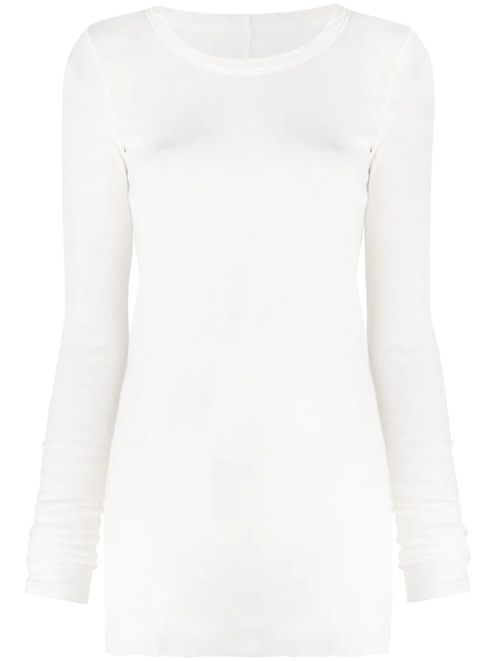 long sleeve fine knitted top - 1