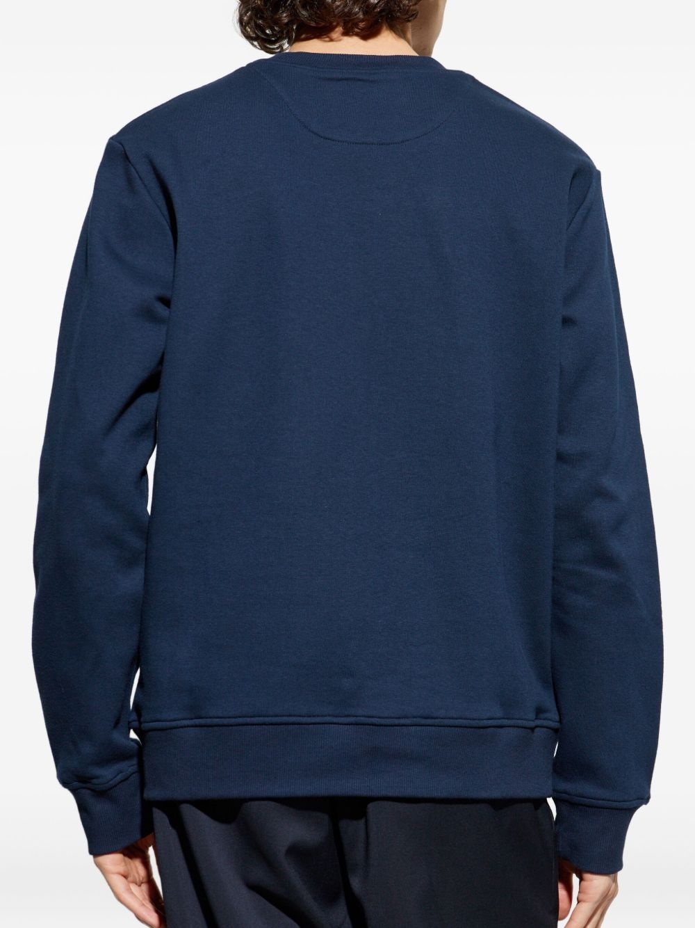 logo-embroidered sweatshirt - 4
