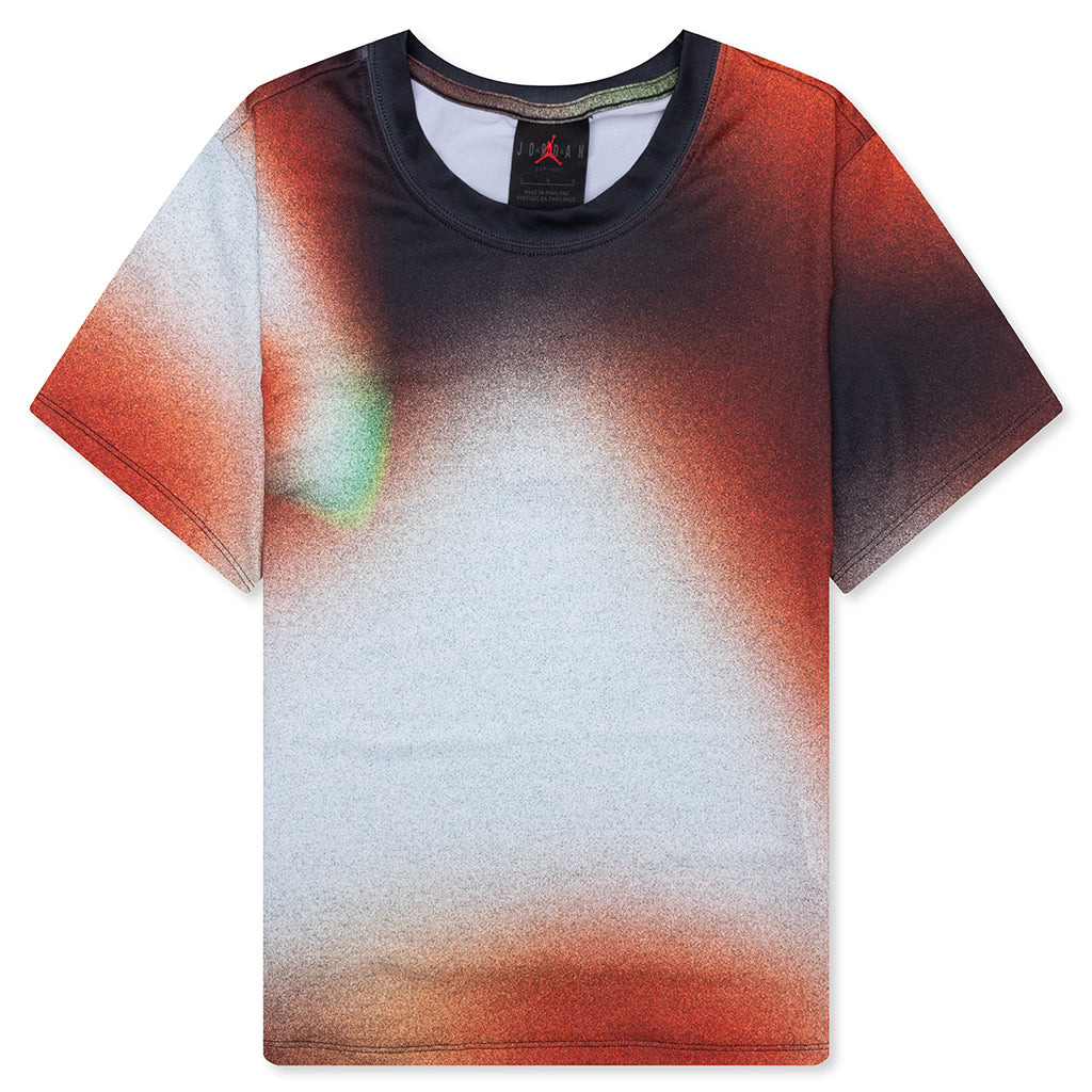AIR JORDAN X TÉLA WOMEN'S T-SHIRT - WHITE/BLACK - 1