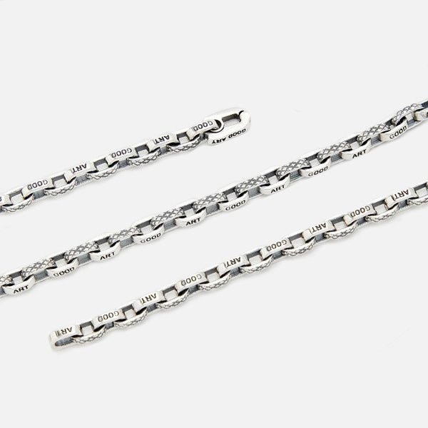 CS-PEQ-GB-24 GOOD ART HLYWD Pequeño Chain Goosebumps At 24" - Sterling Silver - 3
