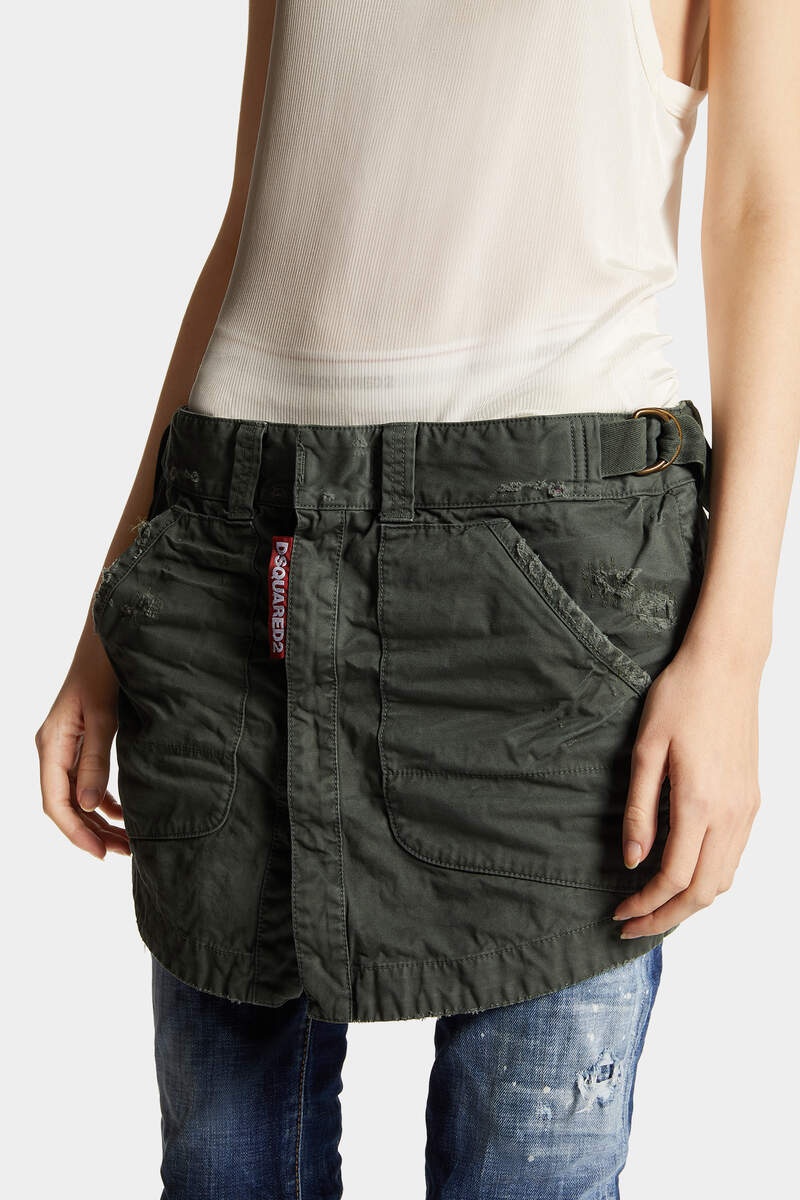 MILITARY MINI SKIRT - 5