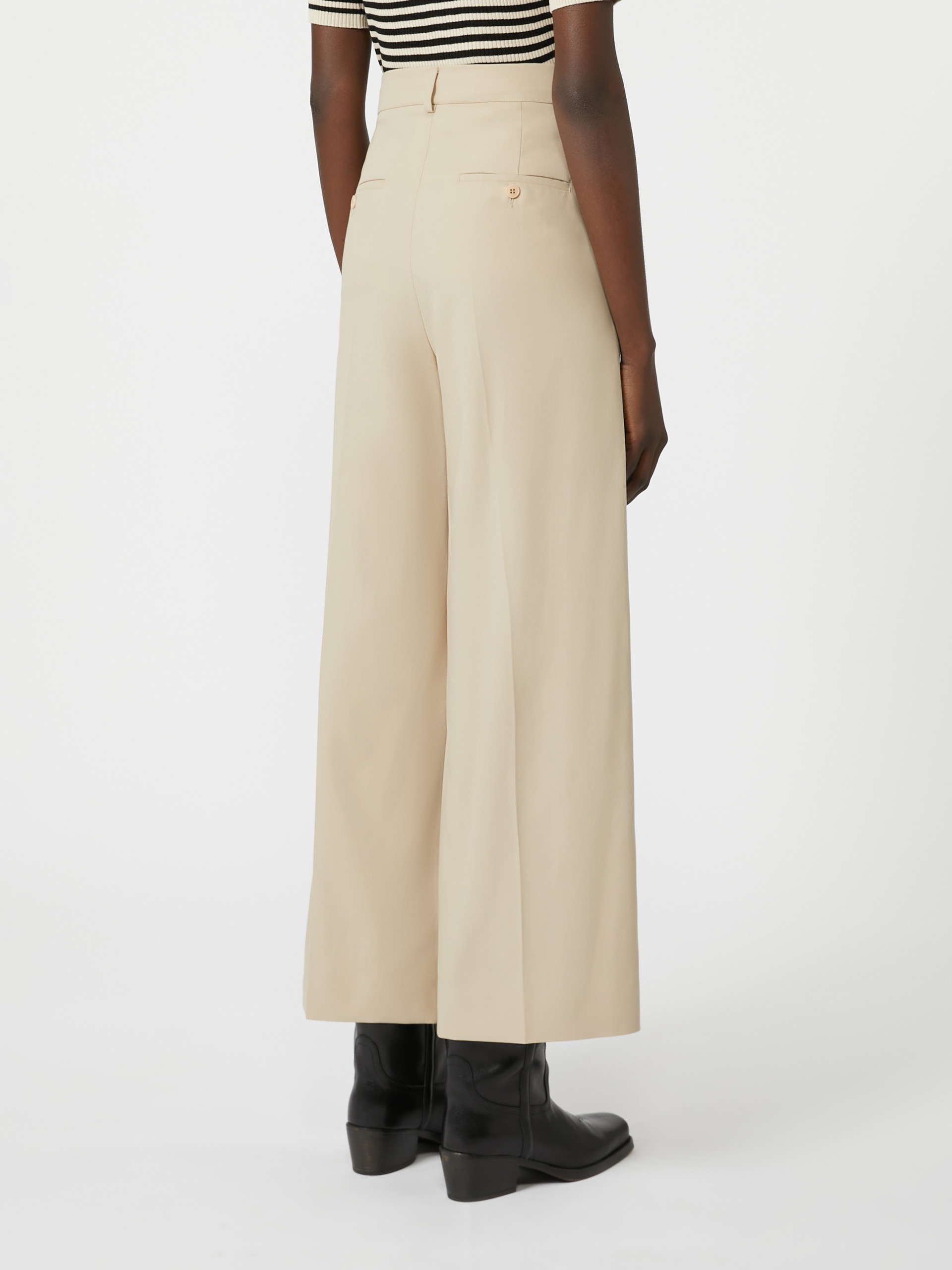 VETTURA Pure cotton trousers - 4