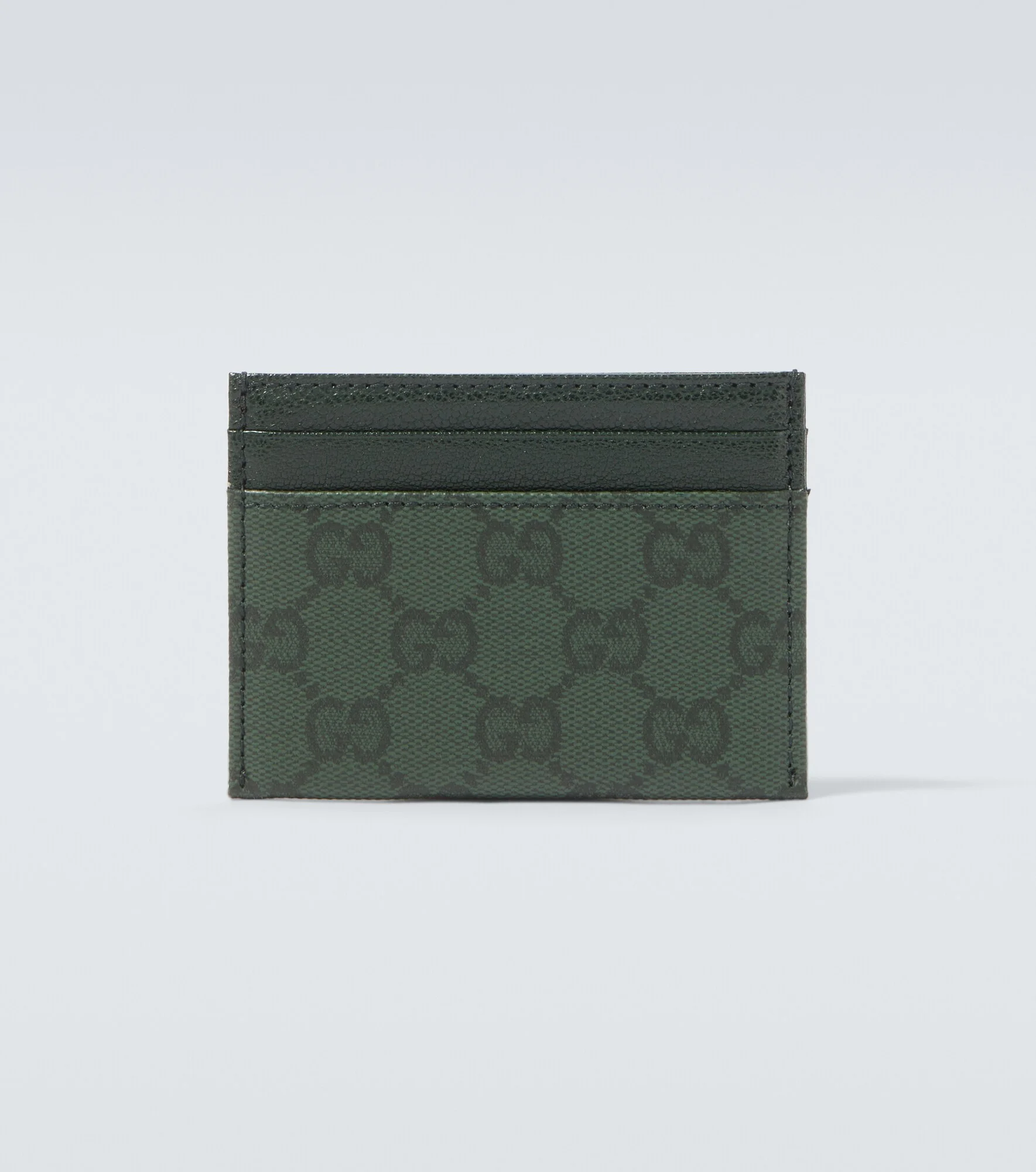 Gucci Essence Classic GG canvas card holder - 1