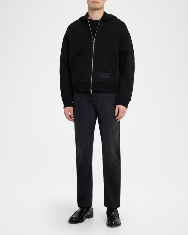 Givenchy Men's Straight-Fit Black Denim Jeans outlook