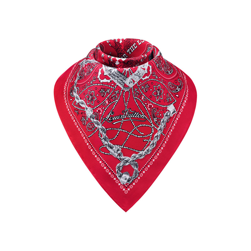 Louis Vuitton LV Rope Silk Bandana outlook
