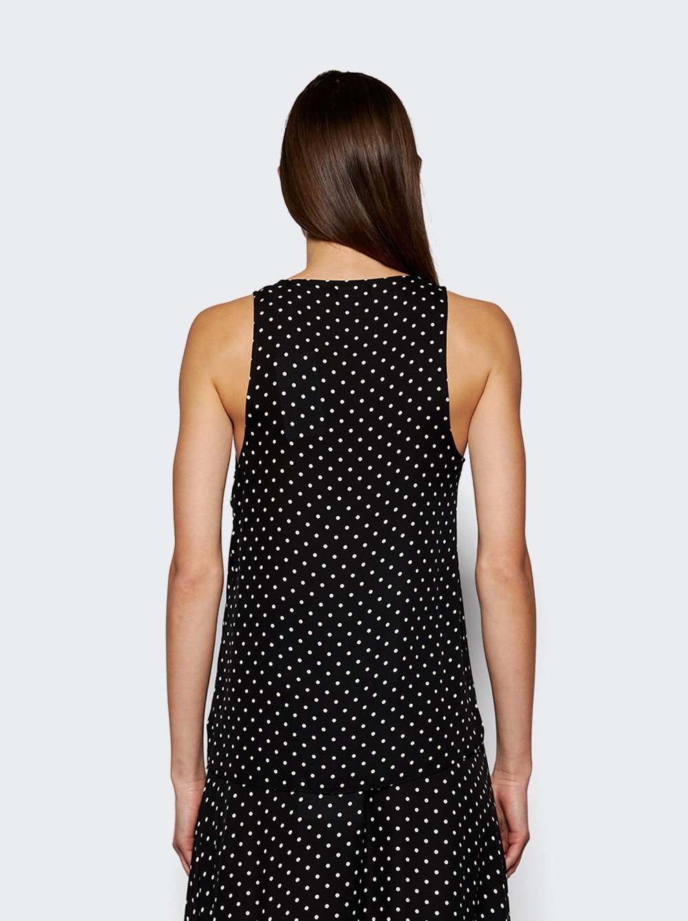 Polka Dot Tank Black - 5