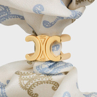 アクセサリーその他 CELINE Triomphe scrunchie CELINE Triomphe logo hair accessories hair rubber Scrunchie