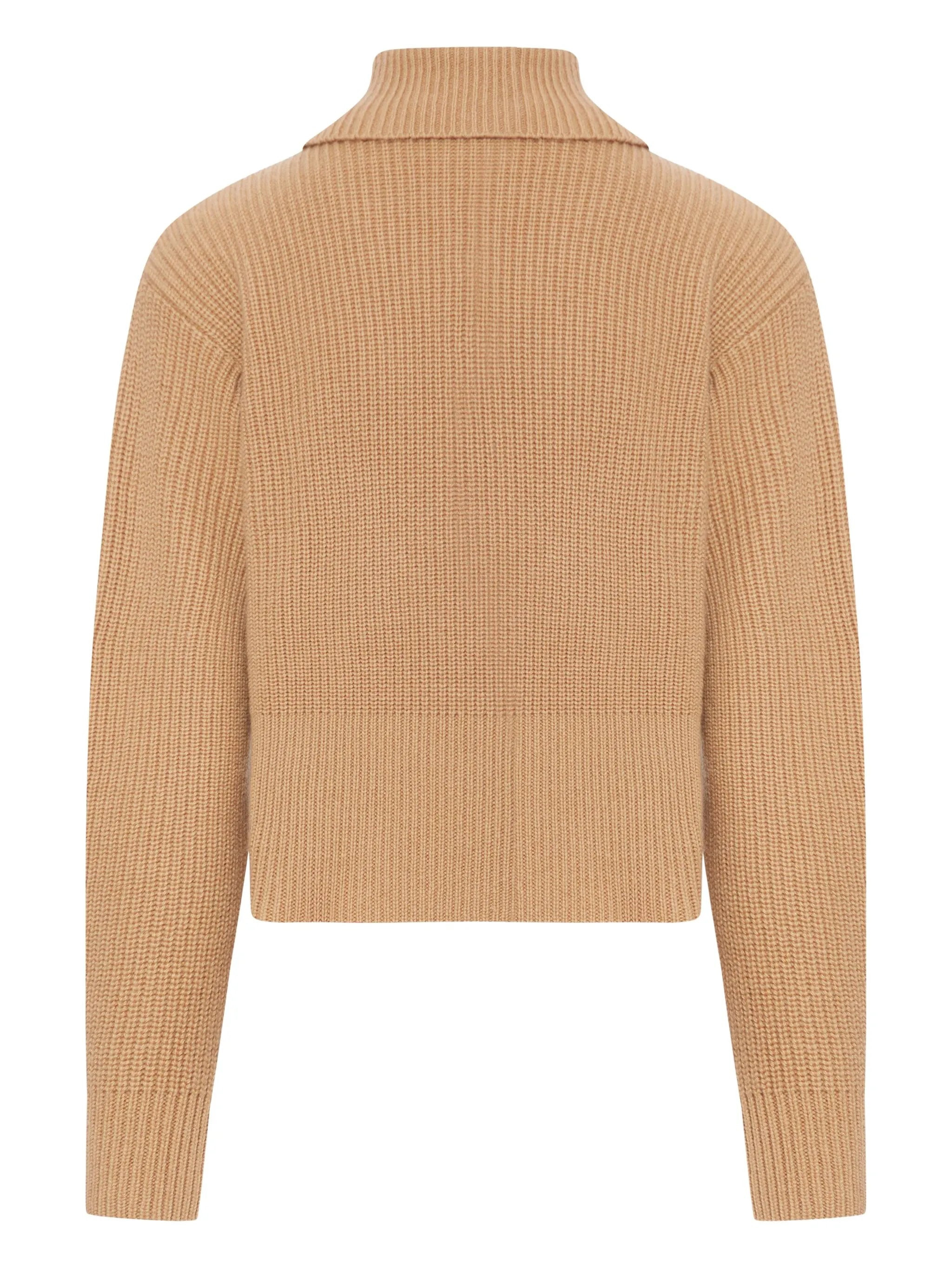 Max Mara Ribbed Zip-neck Sweater - 2