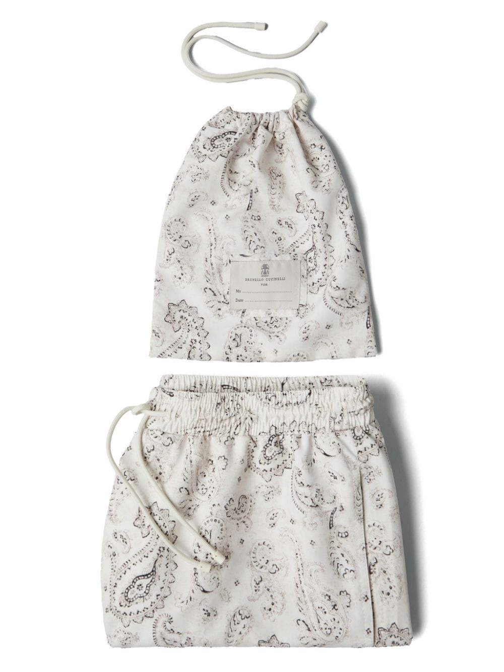 paisley-print swim shorts - 6