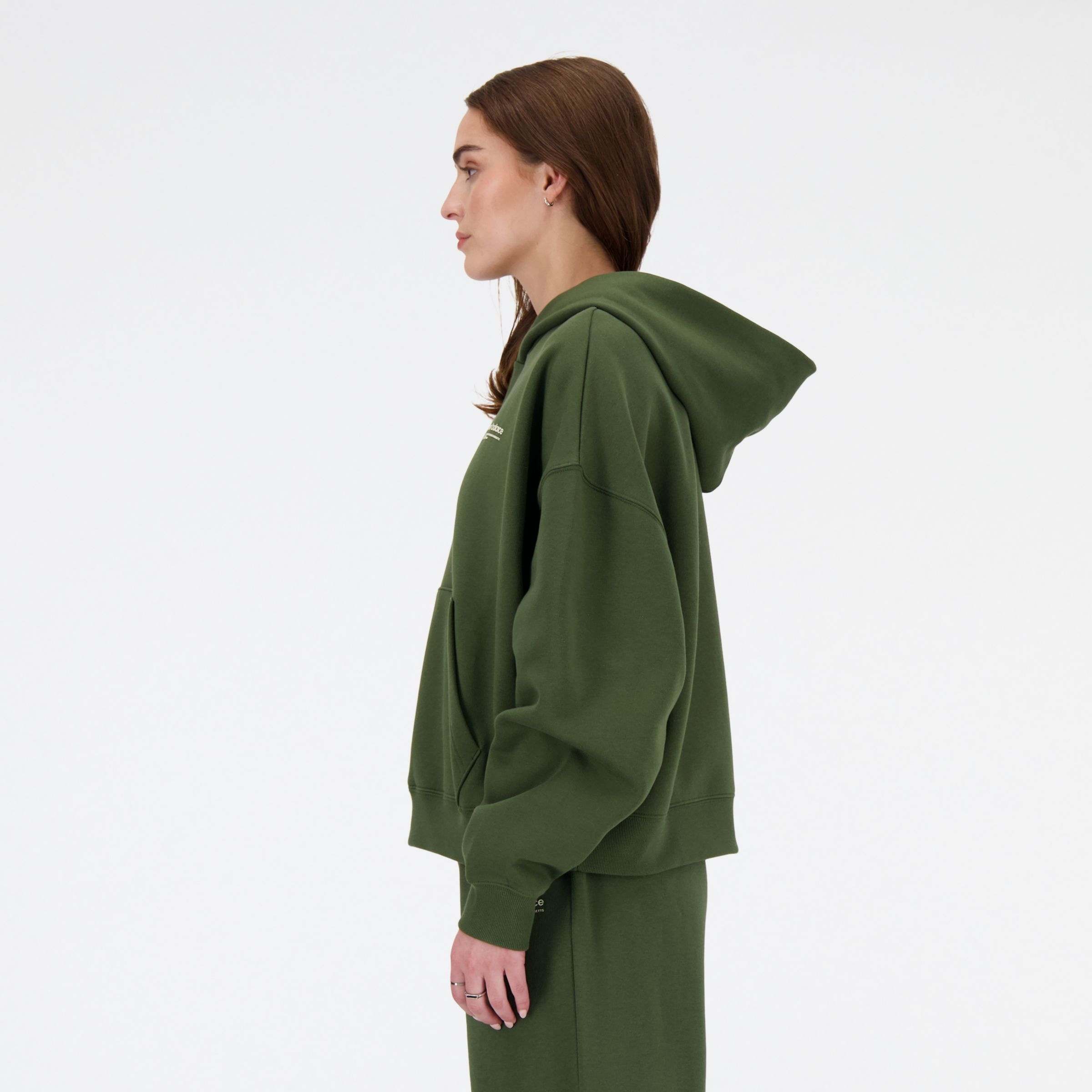 Linear Heritage Brushed Back Fleece Hoodie - 2