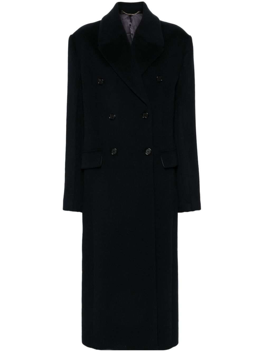 broad midi coat - 1