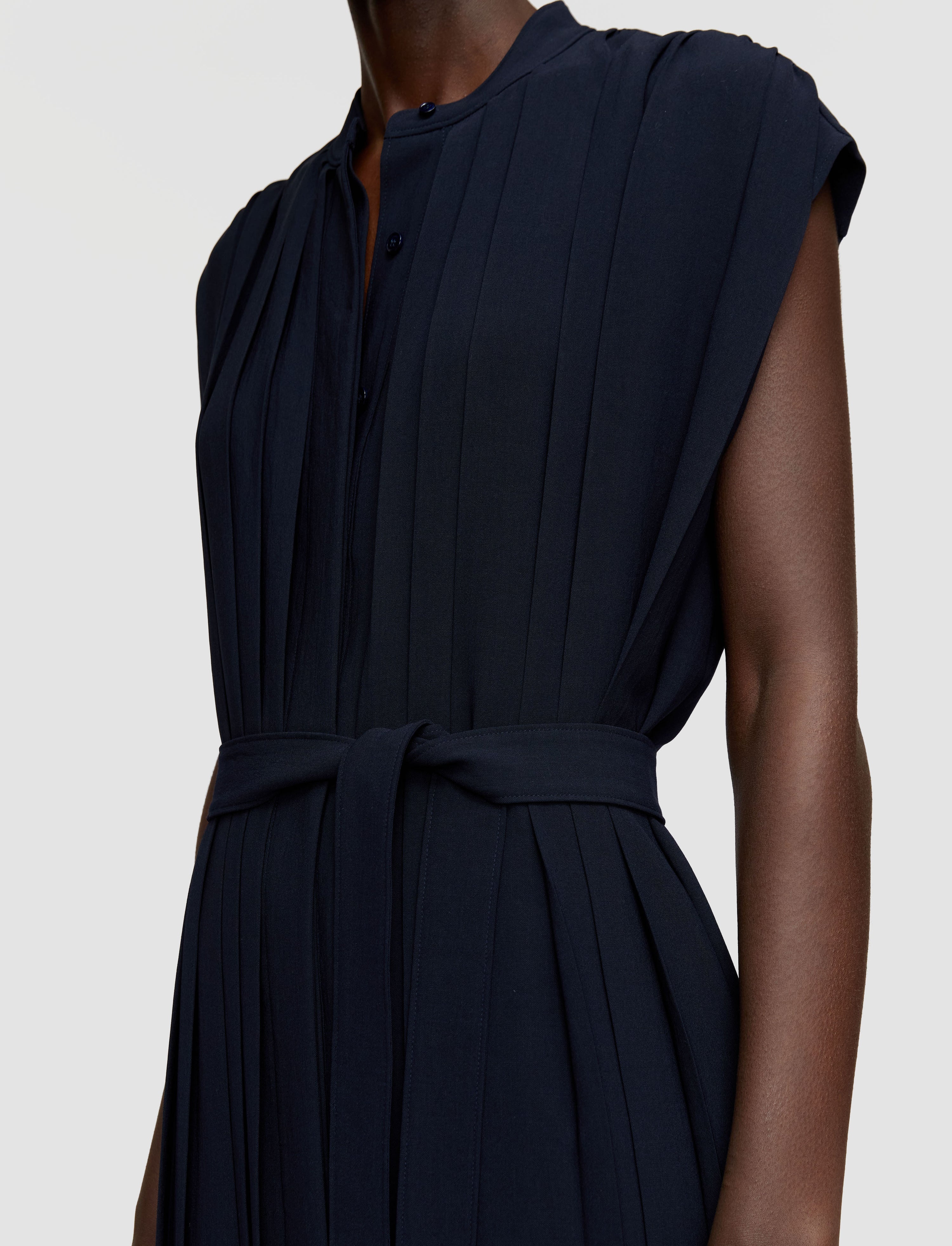 Davidge Airy Plissé Dress - 3