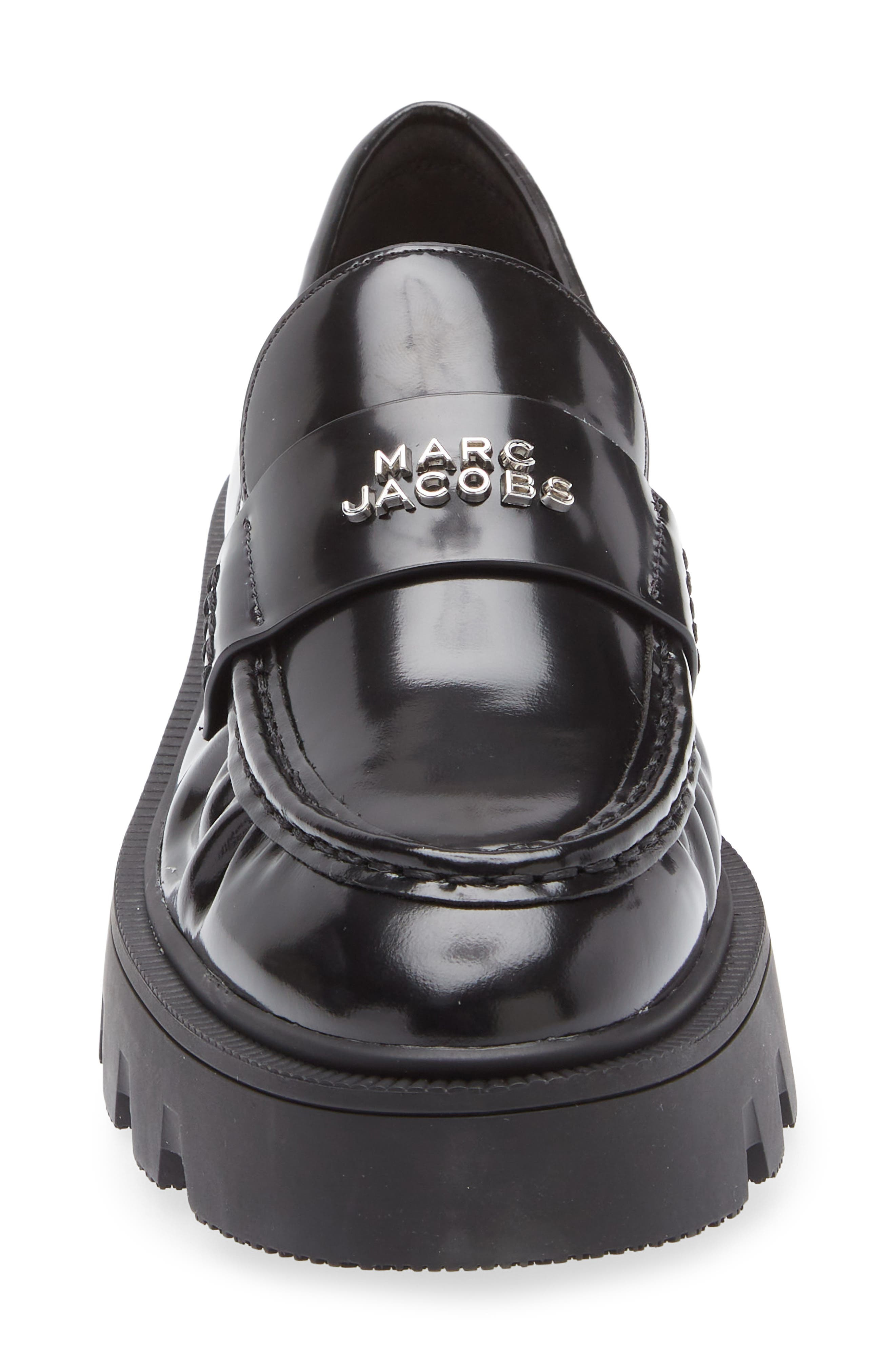 Marc Jacobs The Frankie Lug Sole Loafer in Black at Nordstrom - 4