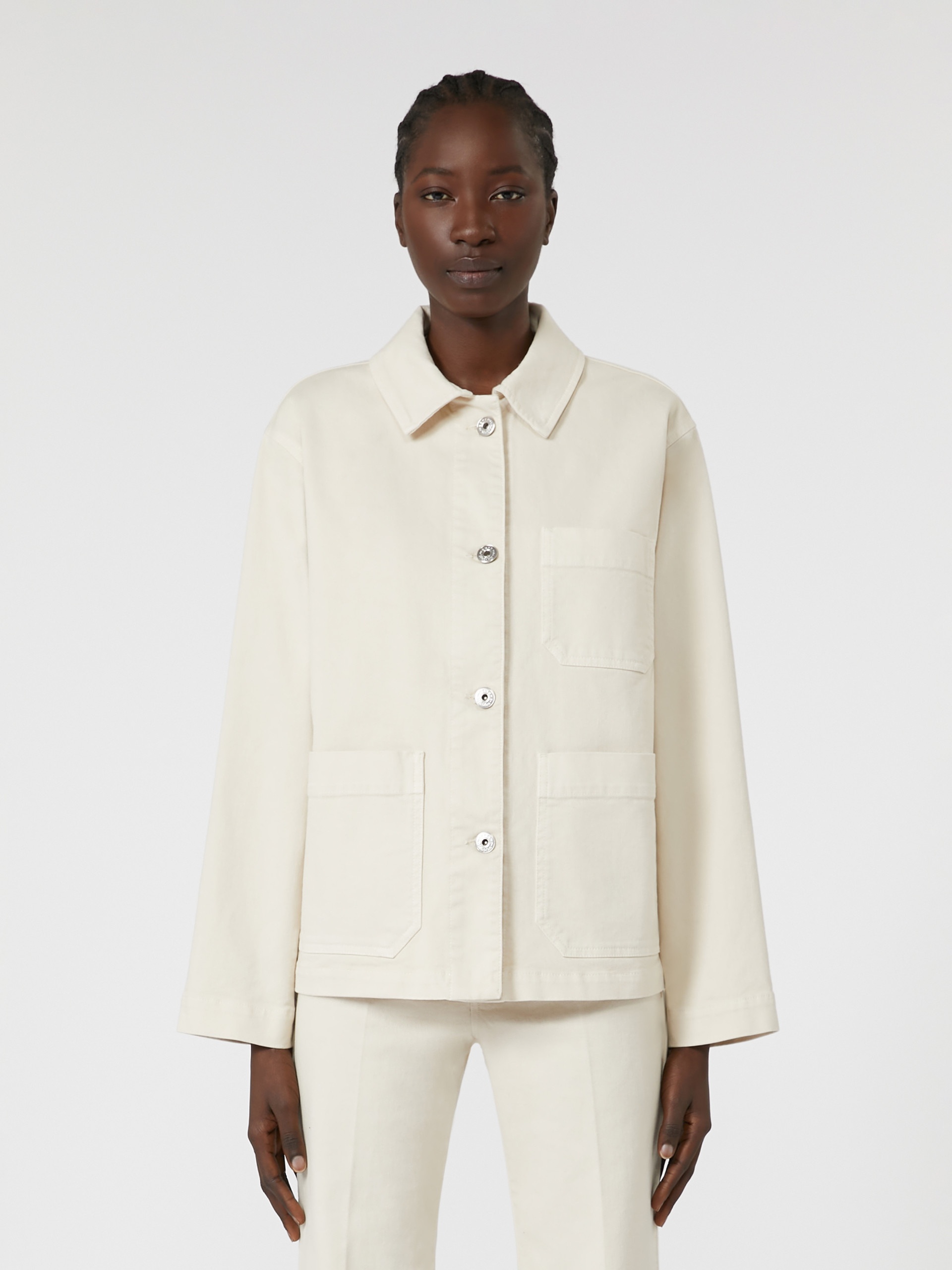 CLASSE Straight-fit cotton bull denim jacket - 3