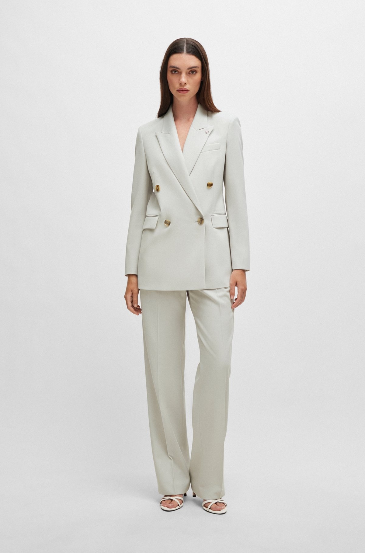 FORMAL TROUSERS IN A HEAVYWEIGHT WOOL BLEND - 3