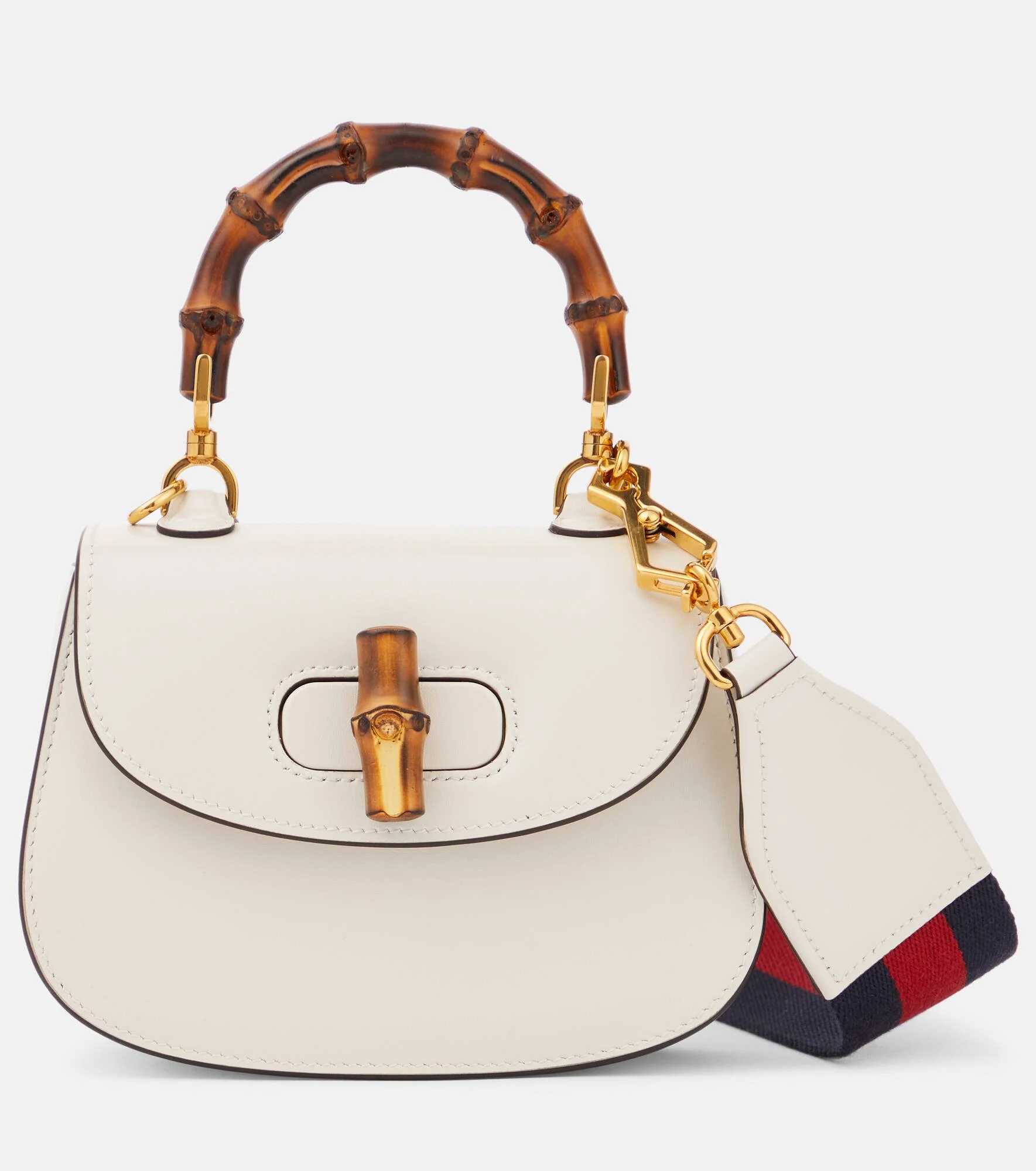 Gucci Bamboo 1947 Mini leather shoulder bag - 1