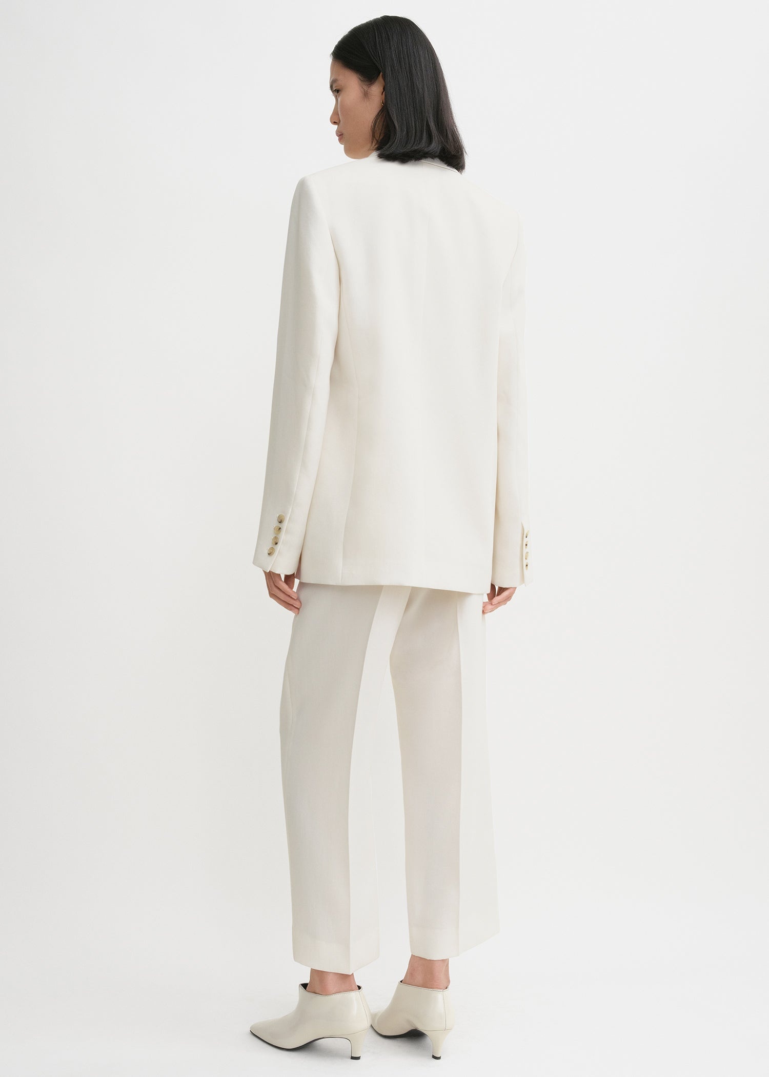 Tailored suit jacket off white - 3